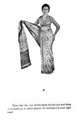 vintage sari